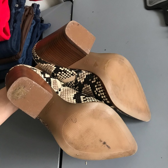 🧡Beautiful Aldo  heel mules  🤎 - Picture 6 of 8